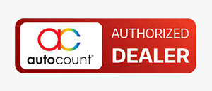 AutoCount accounting software authorized dealer logo